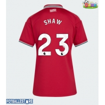 Manchester United Luke Shaw #23 Hjemmedrakt Dame 2026-27 Kortermet